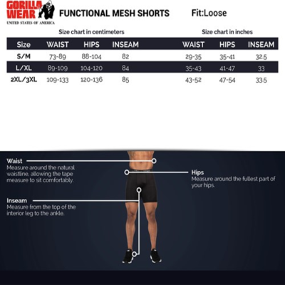 Functional Mesh Shorts - Black Red 7