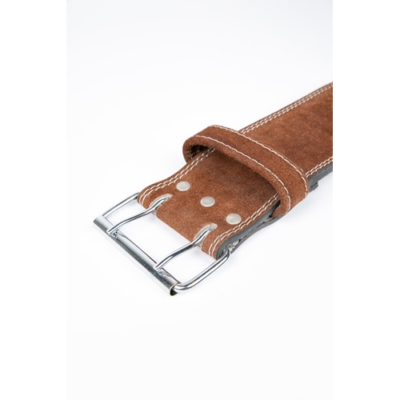 Gorilla Wear 4 Inch Leather Lifting Belt - Brown 4