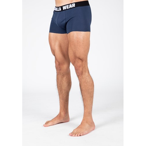 Gorilla Wear Boxershorts 3-Pack - Gray Navy Red 2 Gorilla Wear Boxershorts 3-Pack - Gray Navy Red 2