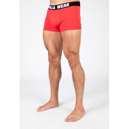 Gorilla Wear Boxershorts 3-Pack - Gray Navy Red 3 Gorilla Wear Boxershorts 3-Pack - Gray Navy Red 3