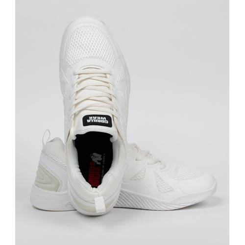 Gorilla Wear Gym Hybrids - White 3 Gorilla Wear Gym Hybrids - White 3