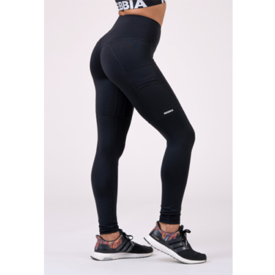 HIGH WAIST FIT&SMART LEGGINGS BLACK 1