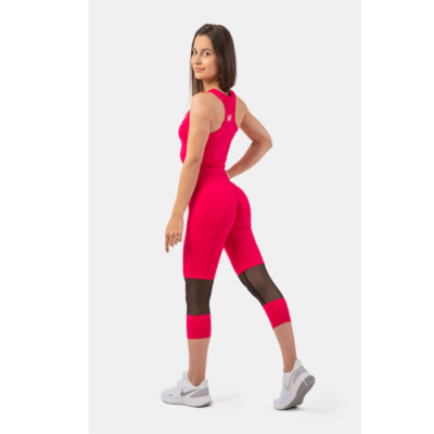 HIGH-WAIST ¾ LENGTH SPORTY LEGGINGS 4