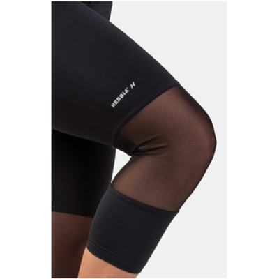 HIGH-WAIST ¾ LENGTH SPORTY LEGGINGS BLACK 5