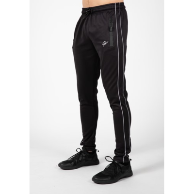 Home Men Pants & JoggersWenden Track Pants - Black White 1