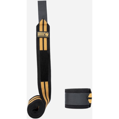 Knee Wraps - Black Gold 3