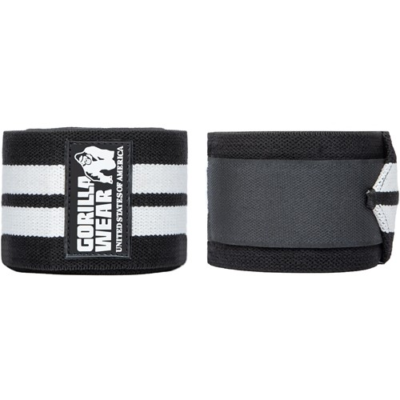 Knee Wraps - Black White 1