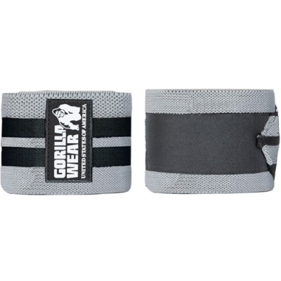 Knee Wraps - Gray Black 1