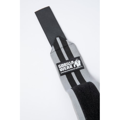 Knee Wraps - Gray Black 4