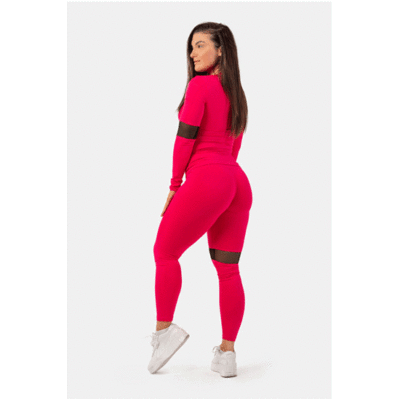 LONG-SLEEVE-SMART-POCKET-SPORTY-TOP-PINK-3