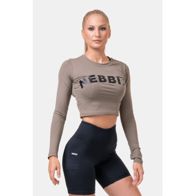 LONG-SLEEVE-THUMBHOLE-SPORTY-CROP-TOP-MOCHA-1