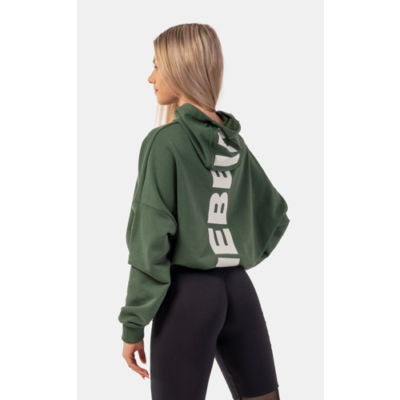 LOOSE FIT CROP HOODIE ICONIC 2