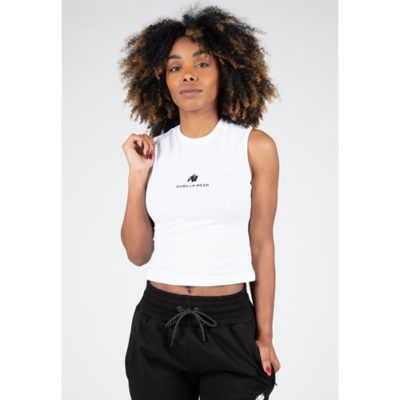 Livonia Crop Top - White 1