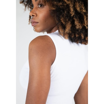 Livonia Crop Top - White 5