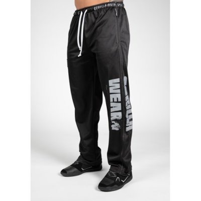 Logo Mesh Pants - Black 1