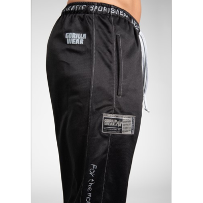 Logo Mesh Pants - Black 5