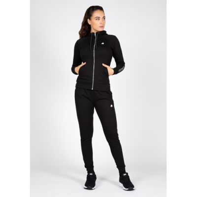Marion Zipped Hoodie - Black 4