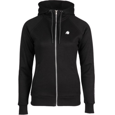 Marion Zipped Hoodie - Black 8