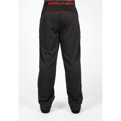 Mercury Mesh Pants - BlackRed 3