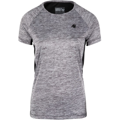 Monetta Performance T-Shirt - Gray Melange Black 7