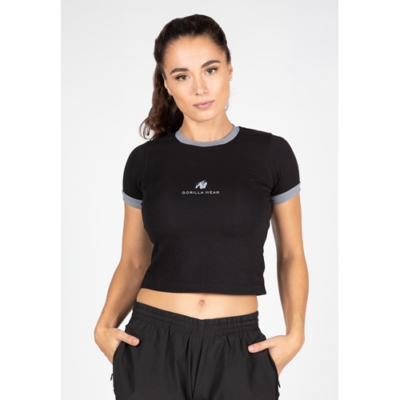 New Orleans Cropped T-Shirt - Black 1