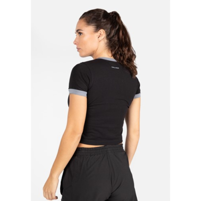 New Orleans Cropped T-Shirt - Black 2