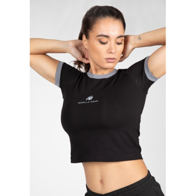 New Orleans Cropped T-Shirt - Black 5