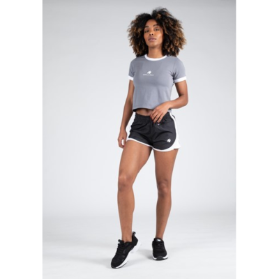 New Orleans Cropped T-Shirt - Gray 3