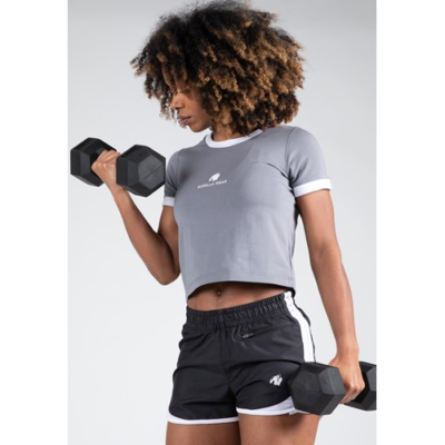 New Orleans Cropped T-Shirt - Gray 4