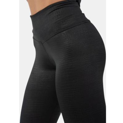 PYTHON SNAKESKIN HIGH-WAIST LEGGINGS 6