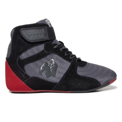 Perry High Tops Pro - Gray Black Red 1 Perry High Tops Pro - Gray Black Red 1