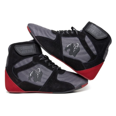 Perry High Tops Pro - Gray Black Red 4 Perry High Tops Pro - Gray Black Red 4