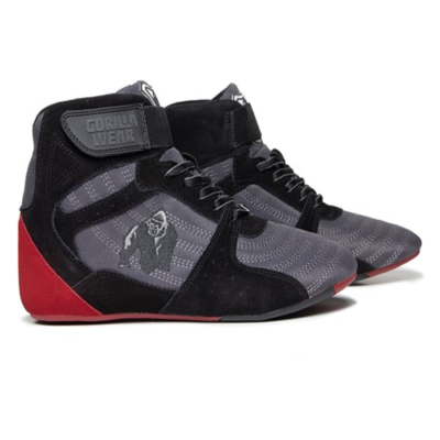 Perry High Tops Pro - Gray Black Red 5 Perry High Tops Pro - Gray Black Red 5