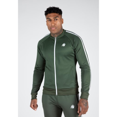 Riverside Track Jacket - Green 1