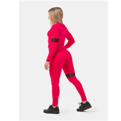 SPORTY SMART POCKET HIGH-WAIST LEGGINGS PINK 3