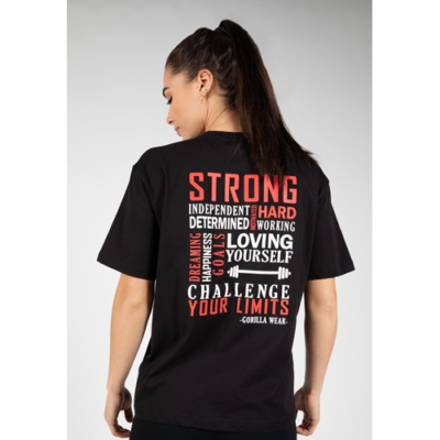 Sandy Oversized T-Shirt - Black 1