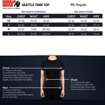 Seattle Tank Top - Red 9