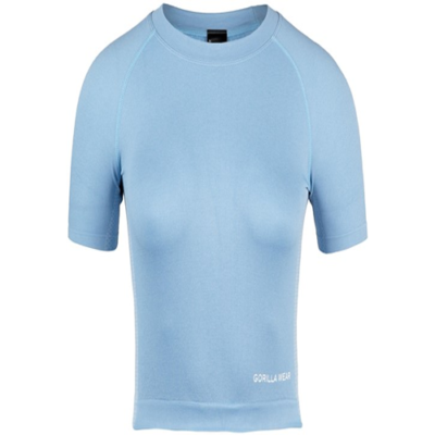 Selah Seamless Crop Top - Light Blue 5