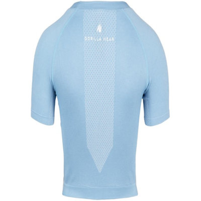 Selah Seamless Crop Top - Light Blue 6