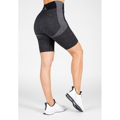 Selah Seamless Cycling Shorts - Black 3