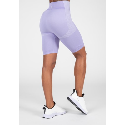 Selah Seamless Cycling Shorts - Lilac 3