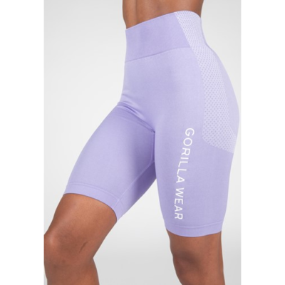 Selah Seamless Cycling Shorts - Lilac 5