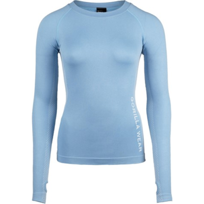 Selah Seamless Long Sleeve - Light Blue 5