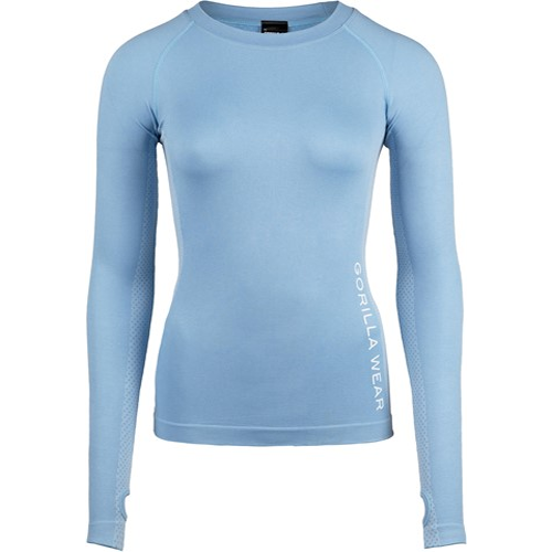 Selah Seamless Long Sleeve - Light Blue 5 Selah Seamless Long Sleeve - Light Blue 5