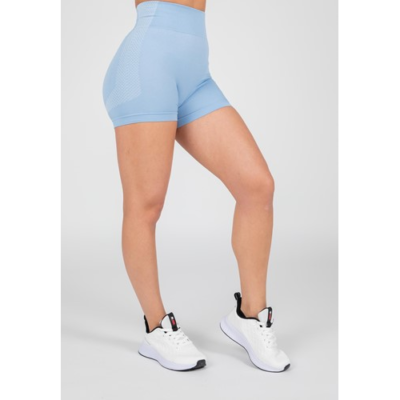 Selah Seamless Shorts - Light Blue 2