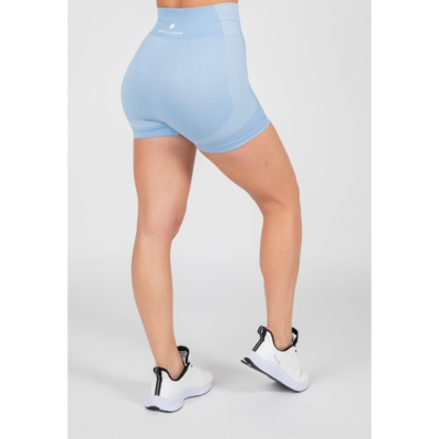 Selah Seamless Shorts - Light Blue 3