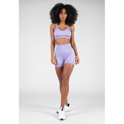 Selah Seamless Shorts - Lilac 4