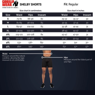 Shelby Shorts - Black Gray 7