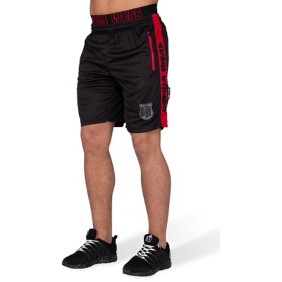 Shelby Shorts - Black Red 1