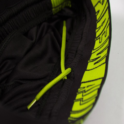 Shelby Shorts - BlackNeon Lime 6